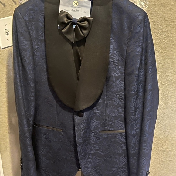 Blue suit